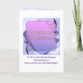 Programme de mariage (conception Bifold avec la (Dos)