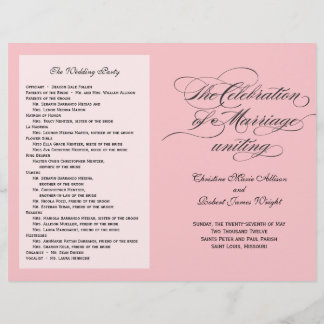 Programme de mariage Custom_Blush