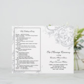 Programme de mariage Custom_Pewter (Debout devant)