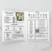 Programme de mariage dans un journal Mariage moder (Intérieur)