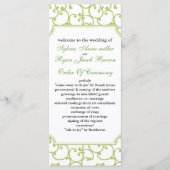 programme de mariage de chaux (Devant)