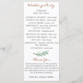 Programme de mariage de la Direction générale de l (Dos)