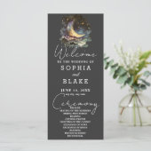 Programme de mariage de la lune de croissant bleu (Debout devant)