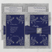 Programme de mariage de la Marine et de l'Eau (Devant / Derrière)