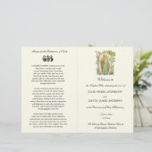 Programme de mariage de la messe latine catholique (Debout devant)