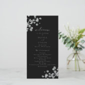 Programme de mariage de laque noire (Debout devant)