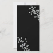 Programme de mariage de laque noire (Dos)