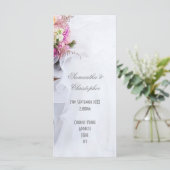 Programme de mariage de l'église mariage rose (Debout devant)