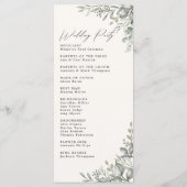 Programme de mariage de l'ivoire botanique dans la (Dos)