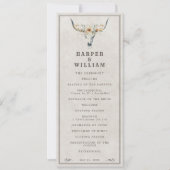 Programme de mariage de longhorn occidental (Devant)