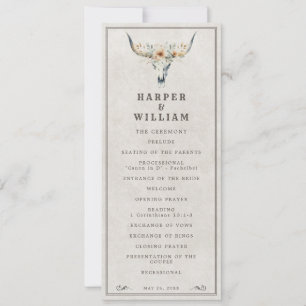 Programme de mariage de longhorn occidental