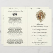 Programme de mariage de masse latino-catholique tr (Devant / Derrière)