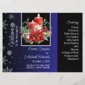 Programme de mariage de Noël (Devant)