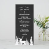 Programme de mariage de Noël Renne Tableau (Debout devant)