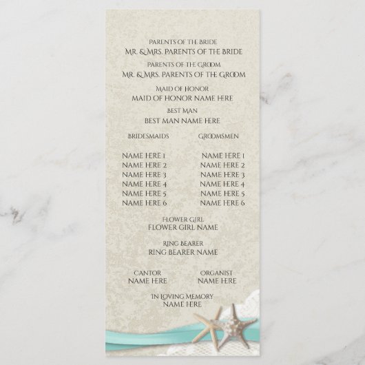 Programme de mariage de poisson étoilé et de dente (Dos)