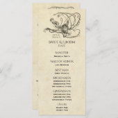 Programme de mariage de rêve de la nuit d'été (Devant / Derrière)