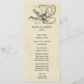 Programme de mariage de rêve de la nuit d'été (Devant)