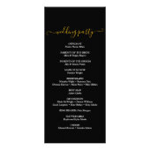 Programme de mariage de texte de script minimal no (Dos)