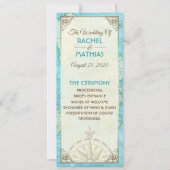 Programme de mariage de voyage (Devant)