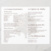 Programme de mariage des chênes (Dos)