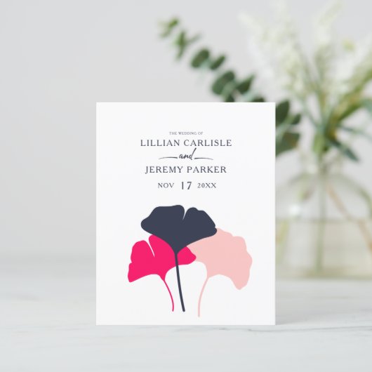 Programme de mariage des Feuilles de la Marine mod (Debout devant)