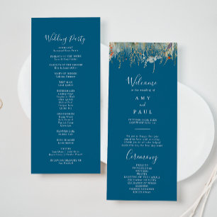 Programme de mariage des Fleurs sauvages de la Mar