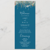 Programme de mariage des Fleurs sauvages de la Mar (Devant)
