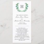 Programme de mariage des germes naturels (Devant)