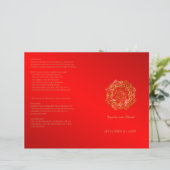 Programme de mariage des Indiens de fleurs rouges  (Debout devant)