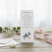 Programme de mariage des libellules, personnalisé