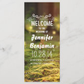 programme de mariage des lucioles de forêt enchant (Devant)