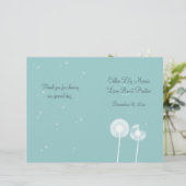 Programme de mariage des meilleurs voeux (turquois (Debout devant)