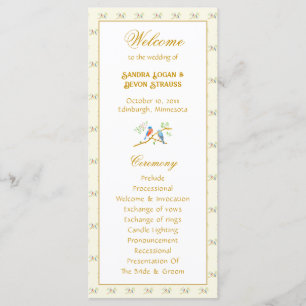 Programme de Mariage des Merles Bleus