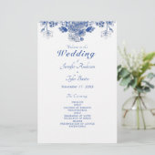 Programme de mariage des Motifs de la Chine Floral (Debout devant)