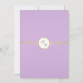 Programme de mariage des papillons rose or (Dos)