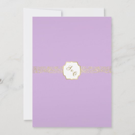 Programme de mariage des papillons rose or (Dos)