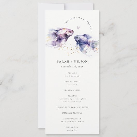 Programme de mariage des poissons côtiers de l'aqu (Devant)