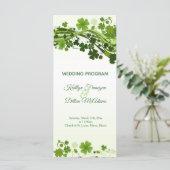Programme de mariage des Shamrocks irlandais (Debout devant)