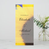 Programme de mariage des tournesols (Debout devant)