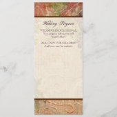 Programme de mariage des vignes âgées (Dos)