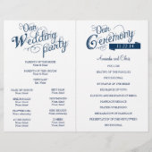 Programme de mariage d'histoires d'amour de la Mar (Devant)