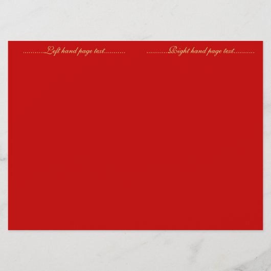 Programme de mariage double inspiré par l'Inde Rou (Dos)