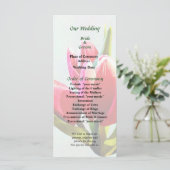 Programme de mariage du groupe des tulipes rouges (Debout devant)