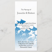 Programme de mariage du poisson bleu et du corail (Devant)