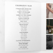 Programme de mariage élégant et mémorial | En souv (Intérieur en premier)