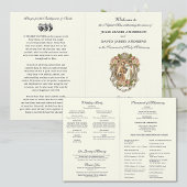Programme de Mariage Élégant pour la Messe Latine