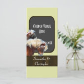 Programme de mariage équestre pour chevaux et pone (Debout devant)