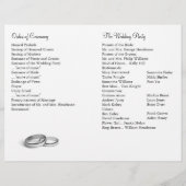 Programme de mariage éternel (Dos)