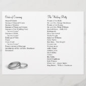 Programme de mariage éternel (Dos)