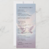 Programme de mariage Fairytale (Dos)